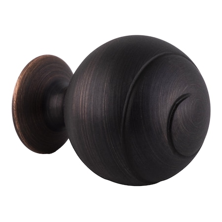 Amerock Swirl'Z Transitional Cabinet Knob 1-9/16 in. Diameter Oil Rubbed Bronze BP93382ORB